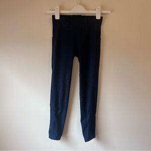Navy Blue Riding Tights Size 10/12 kids